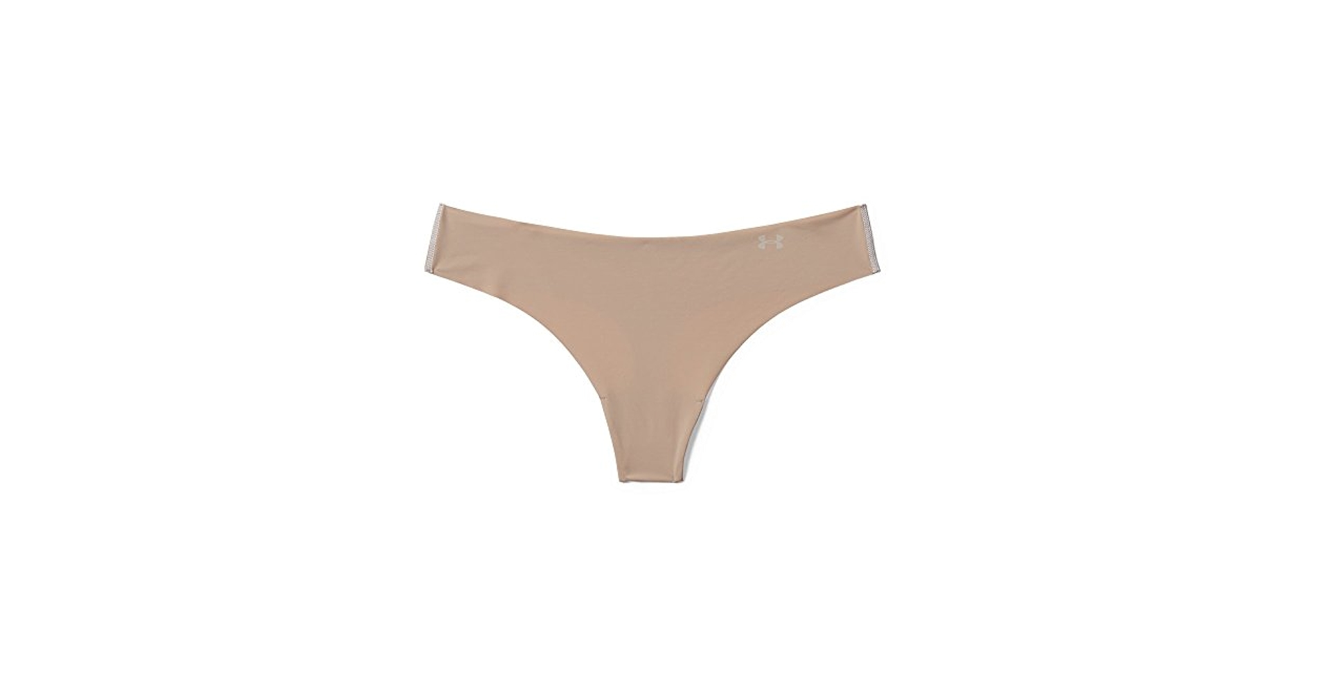 Amazon.com: Under Armour Women's Pure Stretch Thong, Nude